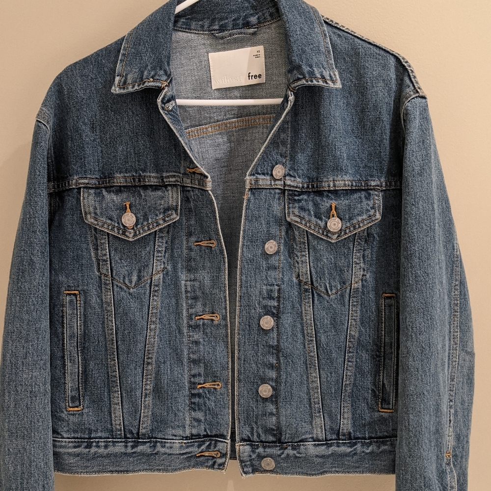 Aritzia Wilfred Free Jean Jacket
